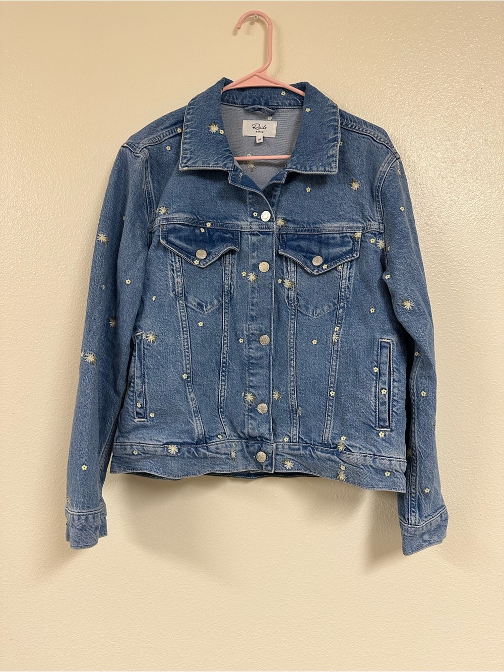 Rails Mulholland Drive Indigo Floral Denim Jacket